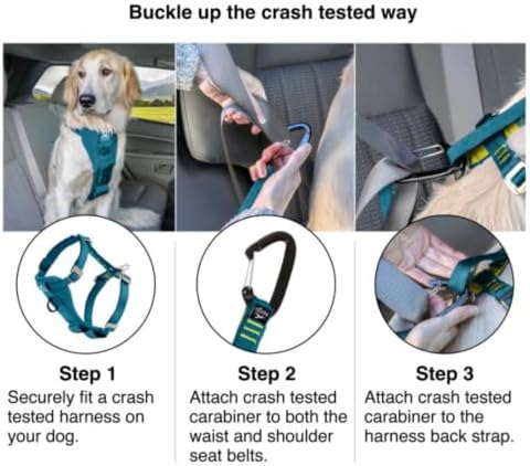 Kurgo Enhanced Strength Tru-Fit Smart Harness, Ink Blue, Large - Image 5
