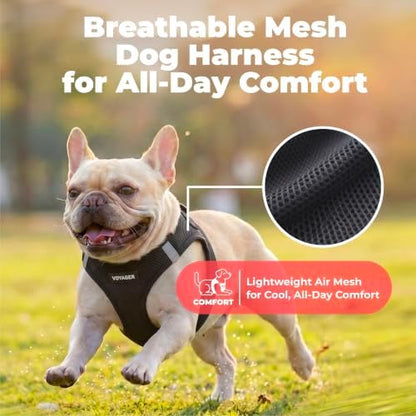 Voyager Step-in Air Dog Vest Harness - Black, XXX-Small - Image 5