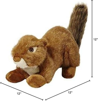 Fluff & Tuff SQUEAKERLESS Red Squirrel