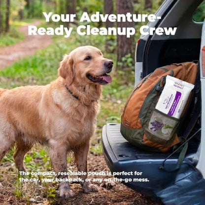 Best Pet Supplies Cleaning Dog Wipes - Calming Lavender, 400 Count - Image 4
