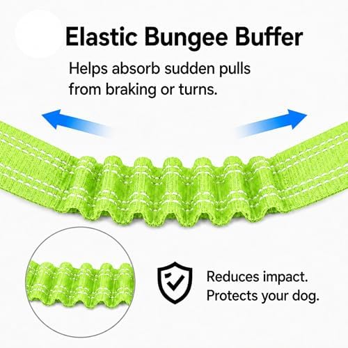 Dog Car Restraint Tether 2Pcs, Retractable Pet Travel Harness - Image 5