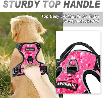 BARKBAY Dog Harness No Pull for Small Sized Dog Front Back Clips,Dog Vest - Image 3
