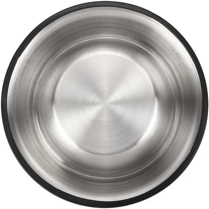 FAMILY'S BACKYARD Dog Bowls,Stainless Steel Dog and Cat Bowls, with a Diameter of 24CM at The Mouth and 30CM at The Bottom for Rust and Corrosion Prevention.