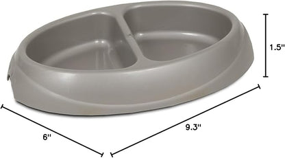 Petmate 23174 Double Diner Pet Dish, Small