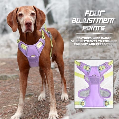BARKBAY Dog Harness No Pull for Large Dogs Front Back Clips,Dog Vest - Image 6