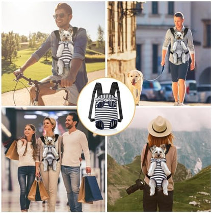 YUDODO Pet Dog Carrier Backpack Adjustable Front Carrier for Small Dog Cat - Image 5