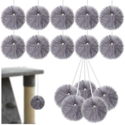 Simgoing Natural Rabbit Fur Cat Tree Ball Replacement Parts, Gray by Simgoing