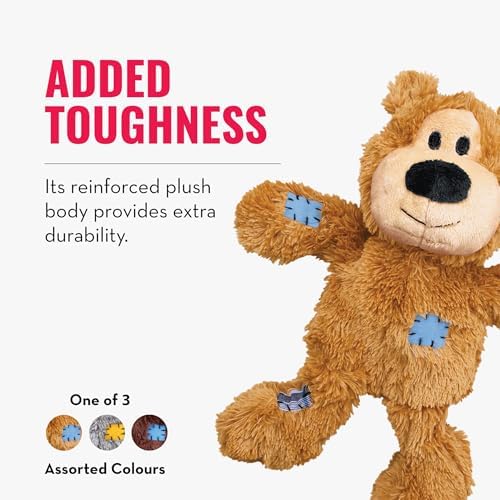 Kong Wild Knots Bear, Knotted Rope Plush Toy, for Medium/Large Dogs - Image 6