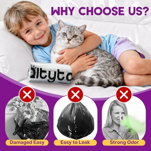 120 Pack Cat litter Bags Fits Litter Box Robot 5/4/3 Waste Bags - Image 5