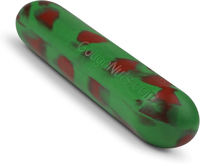 Goughnuts — Dog Toys for Aggressive Chewers | Virtually Indestructible Dog Toy Stick for Medium Breeds Such as Pit Bulls | Heavy Duty Dog Toy | Green
