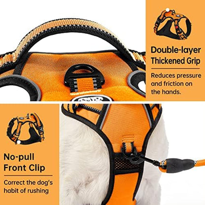 IVY&LANE No Pull Dog Harness for Large Dogs,Reflective Dog Vest Harness - Image 5