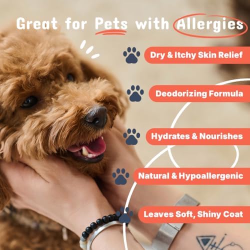 Pets are Kids Premium Oatmeal Shampoo for Itch Relief & Shiny Coat, 17 oz - Image 3