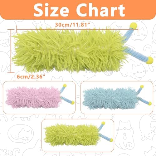 3 Pack Catnip Toys,Soft Cat Pillows Toys with Antennae, Funny cat Toy - Image 4
