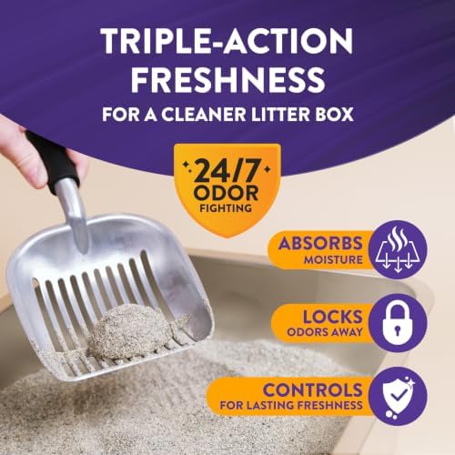 ARM & HAMMER Slide Platinum Easy Clean-Up Clumping Cat Litter, 18 lbs - Image 2