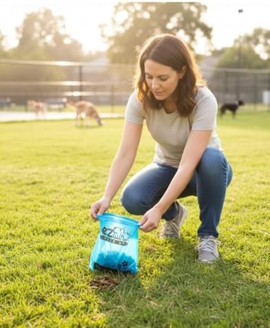 900 Count Dog Waste Bags Poop Bag on Roll, Blue by EZ Pick Up - Image 6
