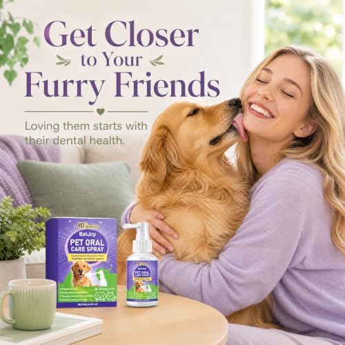 Pet Oral Care Spray, Cat & Dog Breath Freshener Spray, No Brushing - Image 7