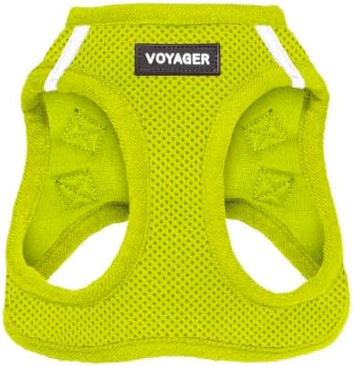 Voyager Step-in Air Dog Vest Harness - Lime Green, XXX-Small by BestPetSuppliesLLC