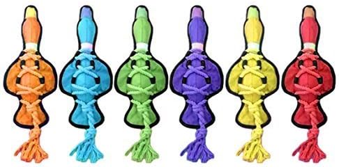 Multipet Cross Ropes Duck Assorted Color (11.5" (2 Pack))