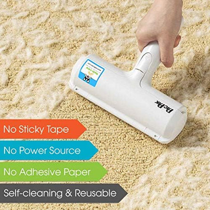 Pet Hair Remover Roller – Reusable & Self-Cleaning, Removes Dog & Cat Fur from Furniture, Carpets & Clothes – No Tape or Batteries Required - Image 4