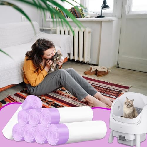 150 Count Cat Litter Bags,25 x16 Inch Automatic Litter Box Liner - Image 7