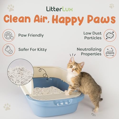 Tofu Cat Litter, Clumping, Ultra Absorbent, Flushable,100% Natural Ingredients, Soluble, Neutralizes Odor, Dust-Free, 11lb - Image 2