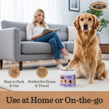 Dr. Pol Eye Wipes for Dogs, Lightly Scented, 100 Count - Image 6