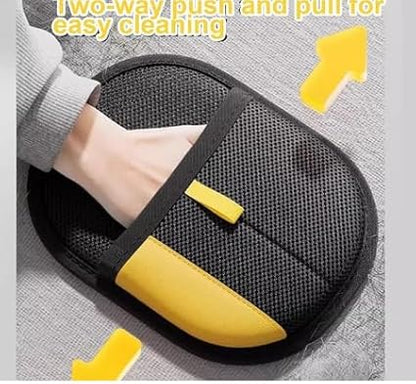 Pet Hair Removal Glove for Cats & Dogs 2025 Newly Upgraded Electrostatic Pet Hair Removal Glove Dog Hair Remover for Couch Reusable Pet Hair Remover Tool for Clothing