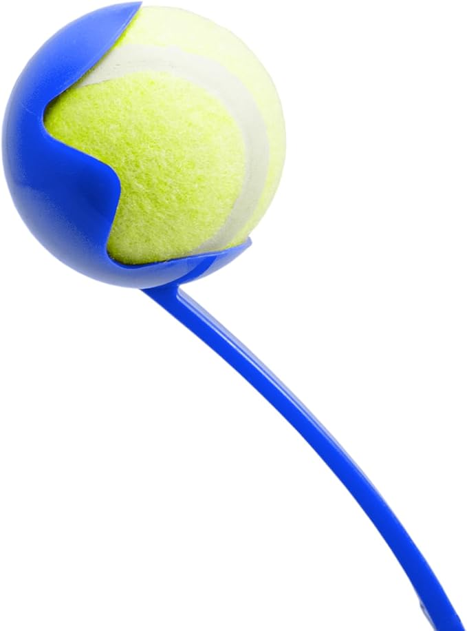 HQ Large Fetch Ball Launcher in, Elevate Playtime Fun with This Pet Ball Thrower/Best Tool for Pet’s Playtime (Blue)