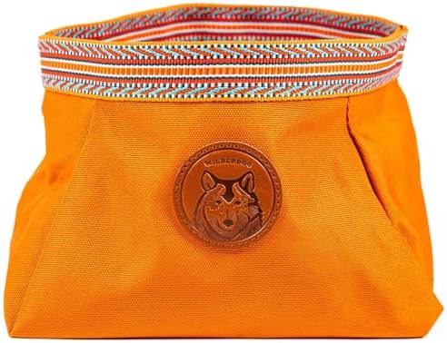 Wilderdog Backpacking Bowl - Holds Food & Water Up to 64oz - Sienna by WILDERDOG