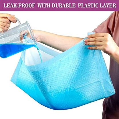 IMMCUTE Dog Pee Pads Extra Large 28"x34", X-Large Training Puppy Pee Pads Super Absorbent & Leak-Proof, XL Disposable Pet Piddle Pad and Potty Pads for Dogs, Puppies, Doggie (60 Count) - Image 3
