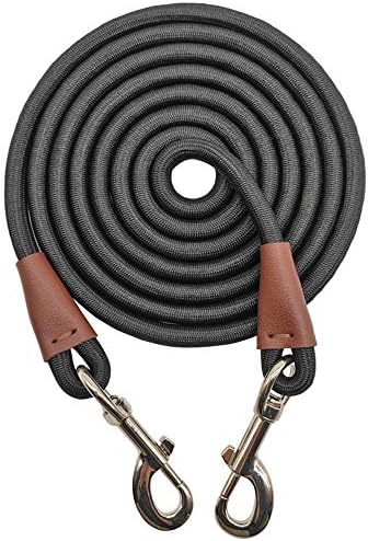 Dog Tie Out Leash Long Tether 8-10-13-15-20-25-30-35-40-50-65FT by SEPXUFORE