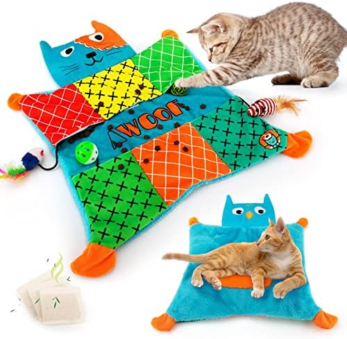 Catnip Toys for Indoor Cats by AWOOF