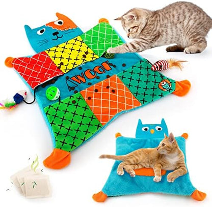 Catnip Toys for Indoor Cats by AWOOF