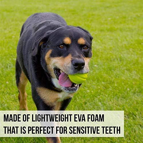 Hyper Pet Fetching Dog Toys - Throwing Ball Dog Toy Made with EVA Foam - Lightweight & Floats on Water,Green - Image 3