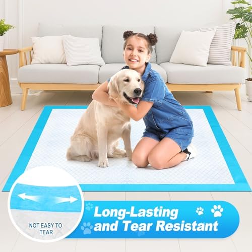 Pee Pads for Dogs & Cats 40"x40" 40 Count, Puppy Pads Extra Large, Disposable Thicken Pet Training Pads for Doggie Rabbits, Incontinence Underpads Ultra Absorbent & Quick-Dry, Leakproof Potty Pad - Image 3