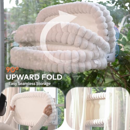 CHEERPALS Cloud Cat Window Perch for Indoor Cats Hammock Bed Foldable - Image 4