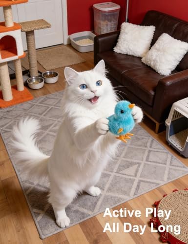 35-Pack Jingle Balls Catnip Fish Wind-Up Chick for Kittens - Image 6