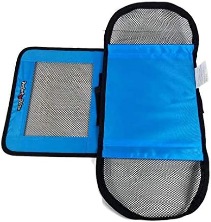 Pet Travel Bag for Originals & Minis, Small Pet Carrier w/Mesh & Nylon Lining, Dog Carrier for Medium Dogs, Versatile Kitten Carrier & Puppy Carrier, Easy to Clean, Blue - Perfect Petzzz - Image 4