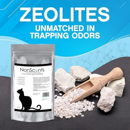 Nonscents Cat litter Deodorizer - Odor Eliminator - 8 Pound Bag - Image 5