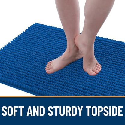 OLANLY Dog Door Mat for Muddy Paws 24x16, Extra Absorbent Chenille Mud Mat - Image 3