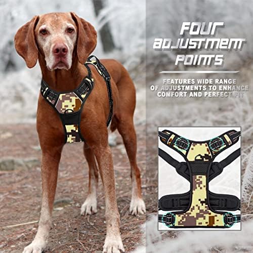 BARKBAY Dog Harness No Pull for Medium Sized Dog Front Back Clips,Dog Vest - Image 6