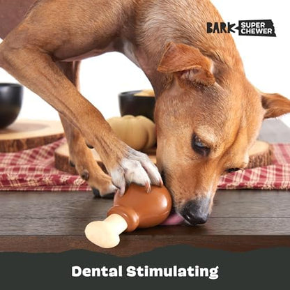 BarkBox Turkey Drumstick Super Chewer - Toy for Small Dogs - Image 5