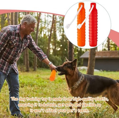 Blueweenly Red and Orange Dog Bumper Toy Training Dummy, 4 Pcs - Image 6