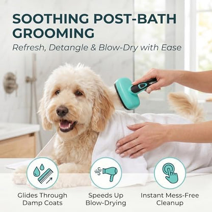 Self Cleaning Slicker Brush for Dog and Cat Shedding - Image 4