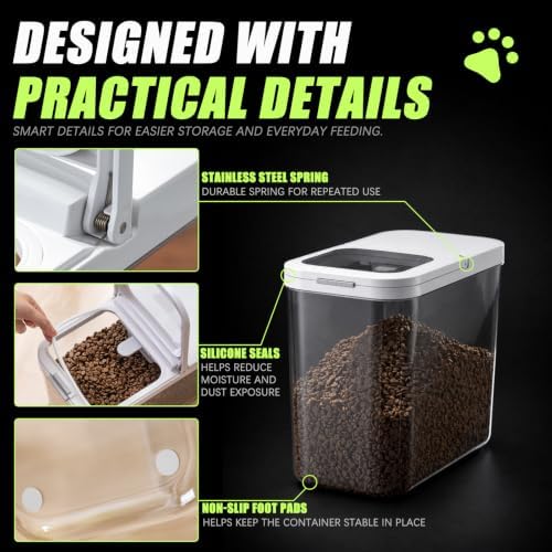 LivLab Mker Dog Food Storage Container 10 Lbs - Image 5