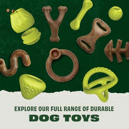 Benebone Natural Rubber Dog Ball, 1 Pack - Image 6