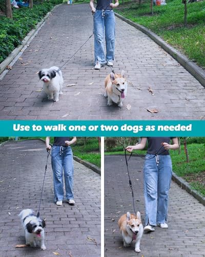 PetBonus Rope Double Dog Leash, No Tangle Dual Leash for Walking Two Dogs - Image 5
