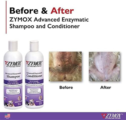 ZYMOX Advanced Enzymatic Leave-On Conditioner, 12oz. – for Pets & Animals of All Ages: Conditions, Detangles, Soothes, & Moisturizers Skin & Coat - Image 5