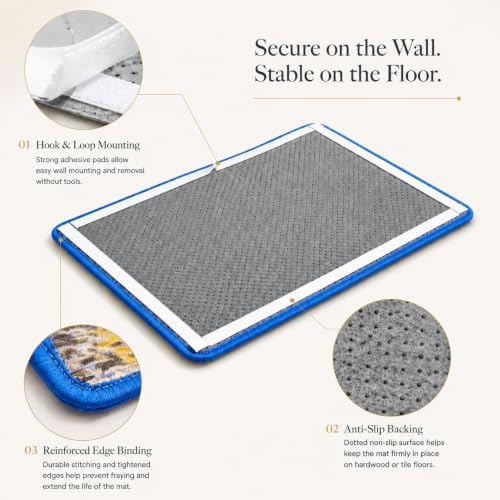 Art Sisal Cat Scratcher Mat, Cat Wall Scratchers for Indoor Cats - Image 6