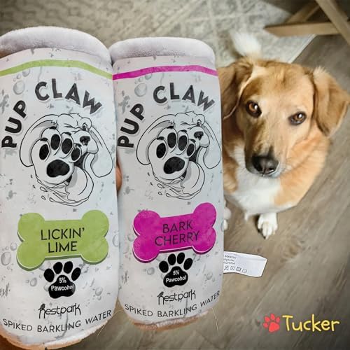 Nestpark Pup Claw Dog Toys - Funny Cute Plush Dog Toys with Squeaker and Crinkle - Parody Dog Toy (2 Pack) (Original Pack) - Image 5